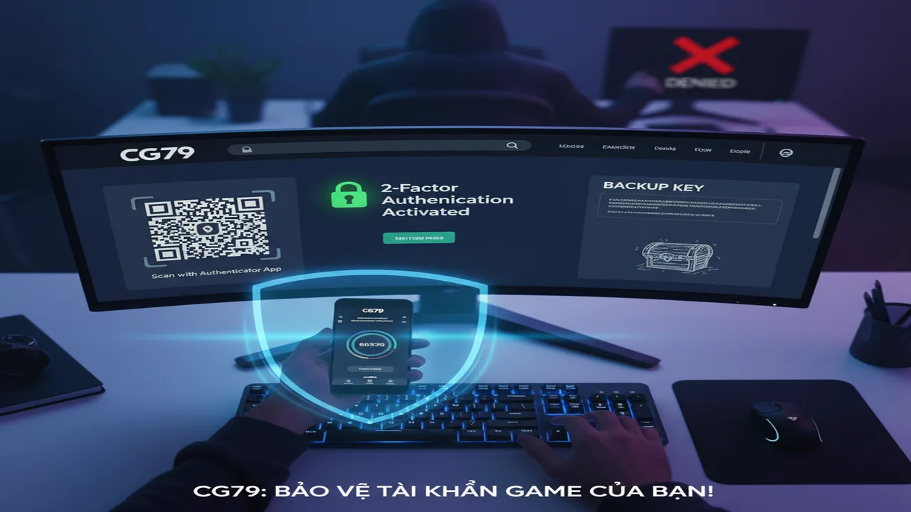 Hướng dẫn bảo mật tài khoản 2 lớp (2FA) CG79