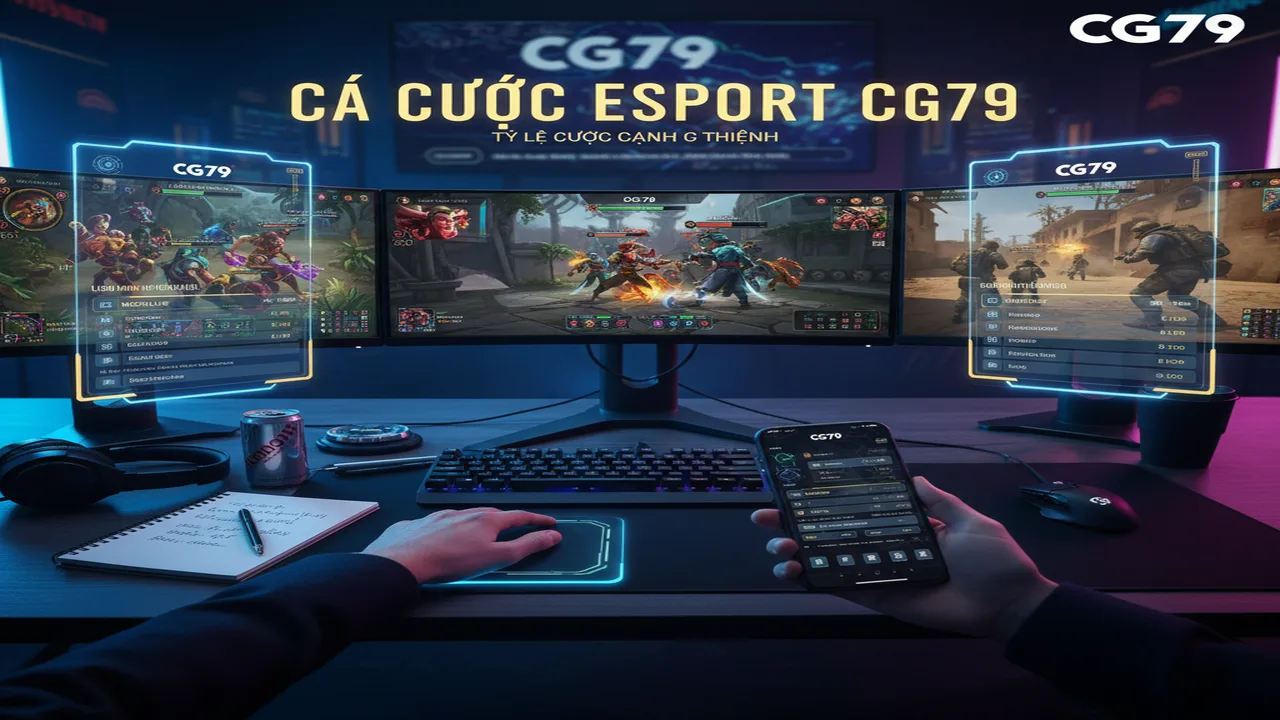 Hướng dẫn cá cược Esport (Liên Minh, Dota2, CS:GO) CG79
