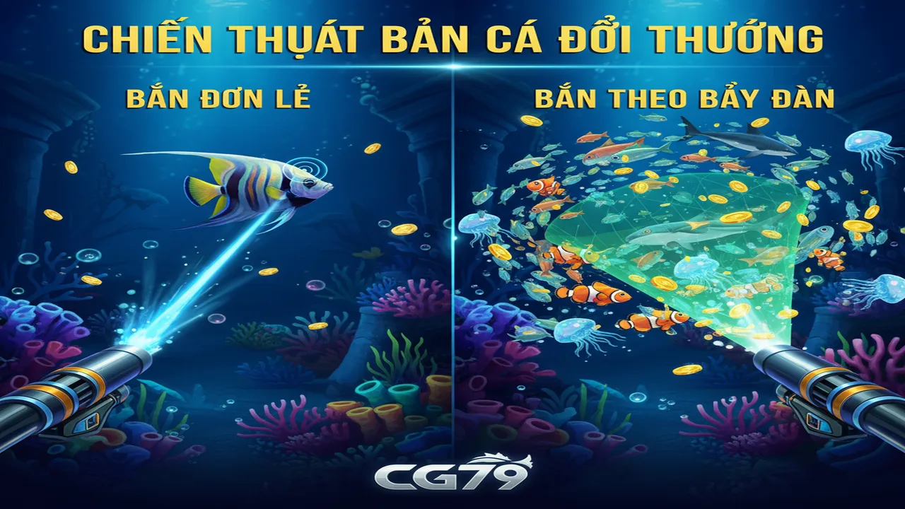 Chiến thuật bắn cá ăn tiền: Bắn đơn hay bắn bầy? CG79