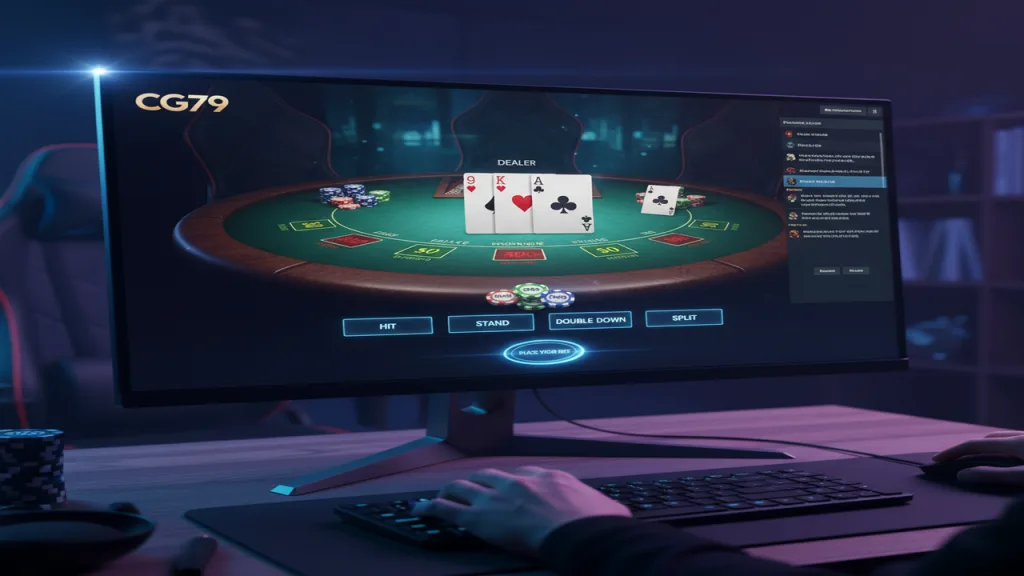 Hướng dẫn chơi Blackjack (Xì Dách) CG79