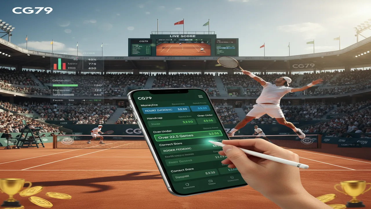 Cách chơi cá cược quần vợt (Tennis) CG79