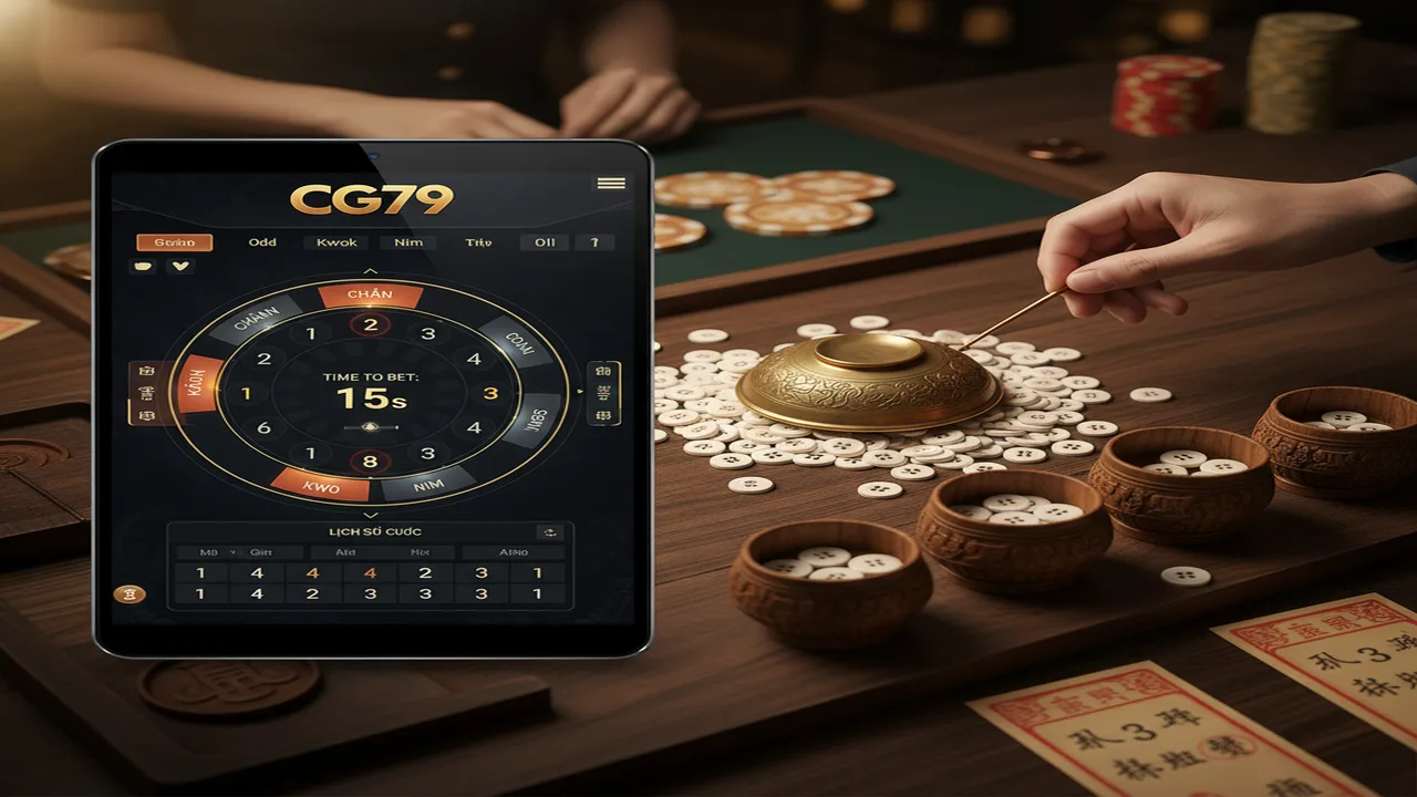 Cách chơi Fan Tan trực tuyến CG79