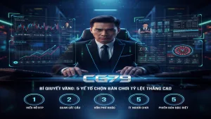 Cách Chọn Bàn Chơi Casino Có Tỷ Lệ Thắng Cao Tại CG79
