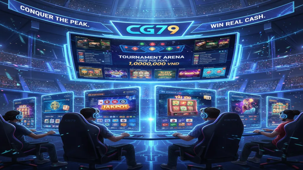 Cách tham gia giải đấu (Tournament) nhận tiền thật CG79
