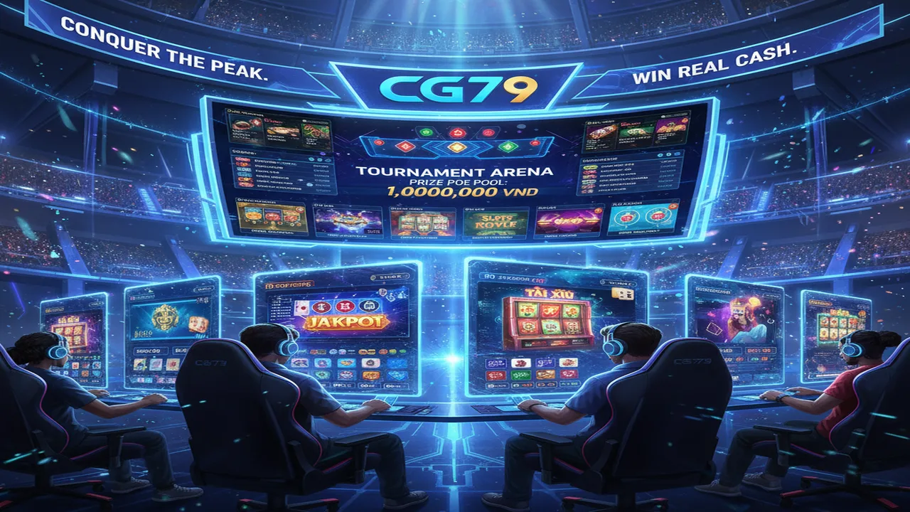 Cách tham gia giải đấu (Tournament) nhận tiền thật CG79