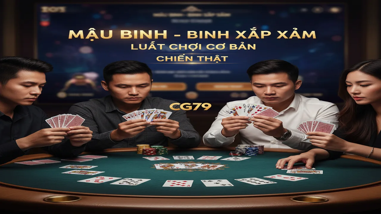 Hướng dẫn chi tiết về cách chơi Mậu Binh CG79