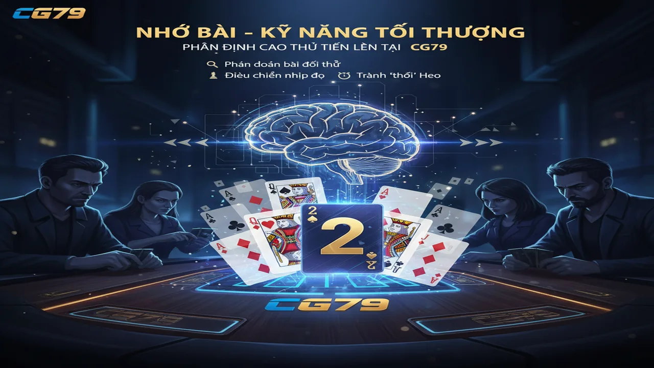 Cách nhớ bài trong Tiến lên CG79