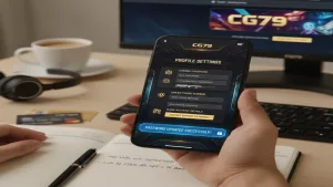 Cách thay đổi thông tin cá nhân và tài khoản CG79