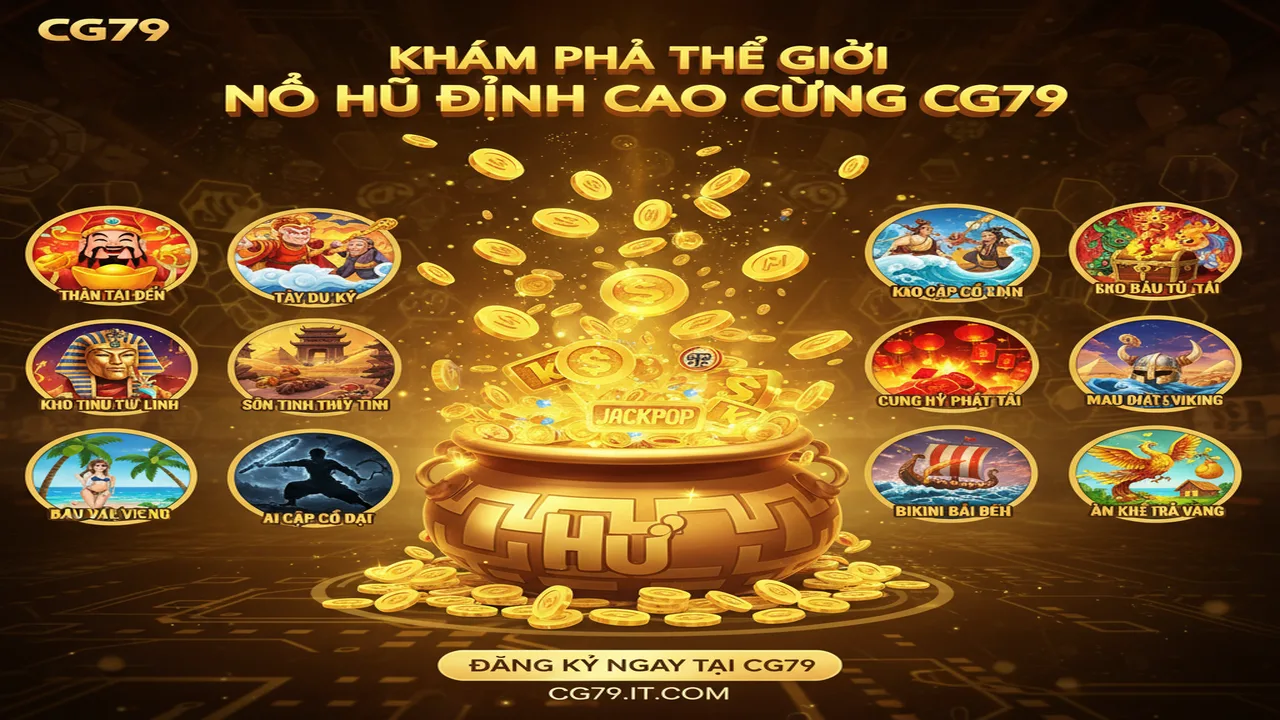 Top 10 Game Nổ hũ được yêu thích nhất CG79