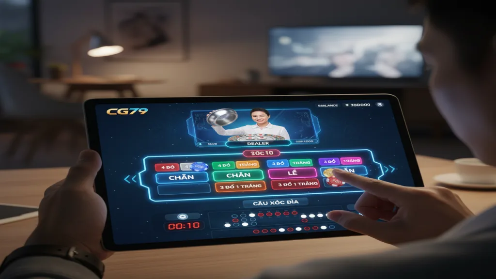Hướng dẫn chi tiết về cách chơi Xóc Đĩa CG79