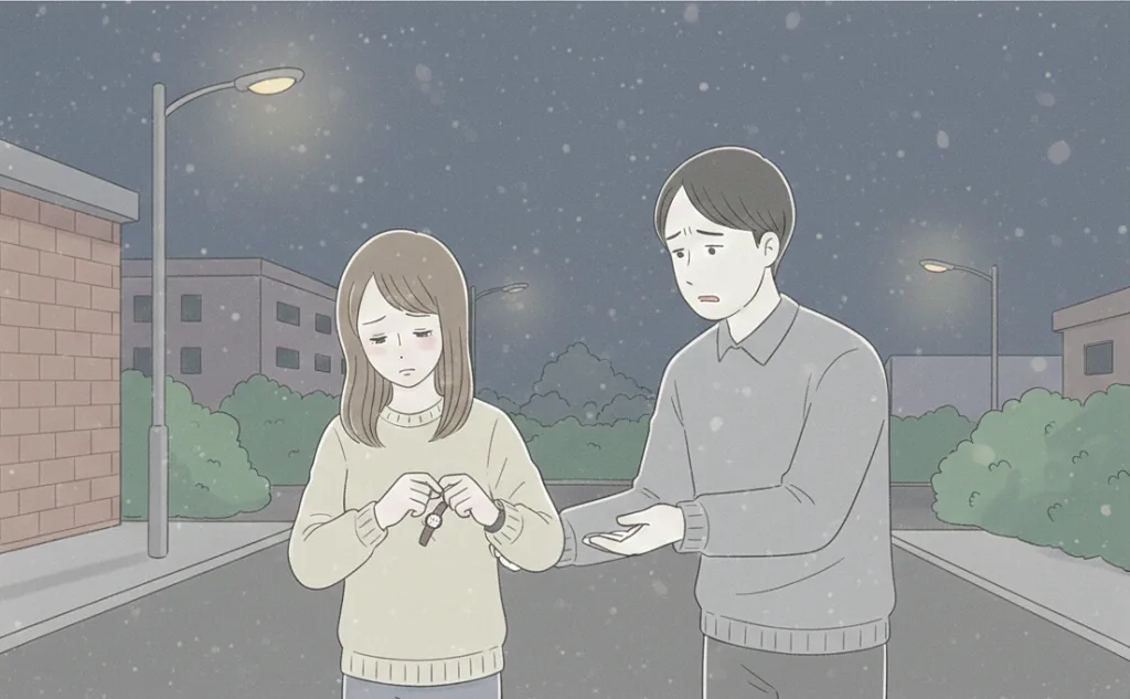 Tôi đòi lại chiếc đồng hồ đã tặng vì em có người mới sau hai ngày chia tay